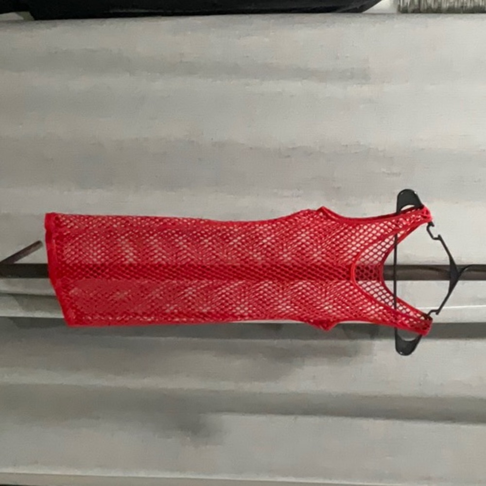 Fitted beachcover up dress